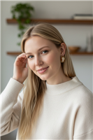 Ohrringe Mandile 1922 Dame Cammei  in Silber Conchiglia 2MORCM31 - 2MORCM31